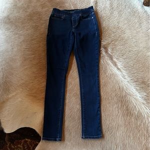 Maurices Pull On Dark Wash Denim Jeans sz XS-R